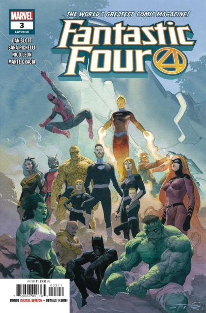 Fantastic Four, Vol. 6 Family Reunion |  Issue#3A | Year:2018 | Series: Fantastic Four | Pub: Marvel Comics | Esad Ribić Regular