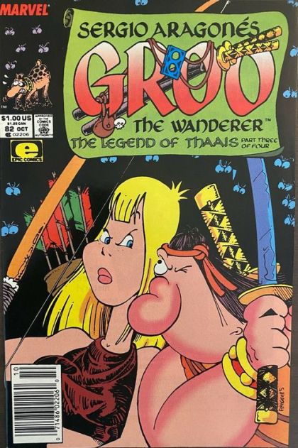 Groo the Wanderer, Vol. 2 The Legend of Thaiis, Part Three: Princess Thaiis |  Issue#82B | Year:1991 | Series: Groo | Pub: Marvel Comics | Newsstand Edition