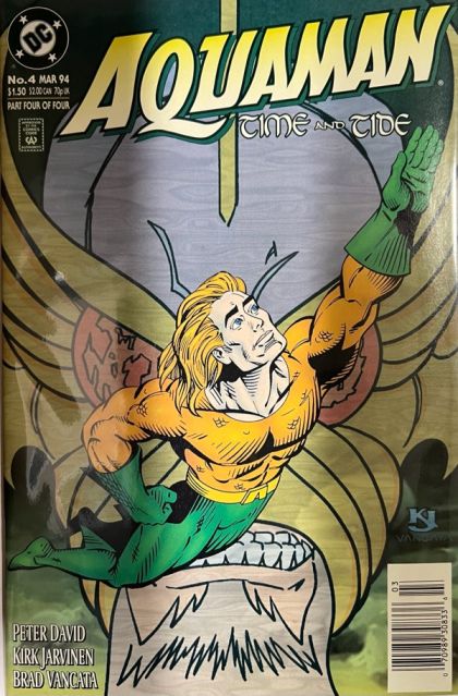 Aquaman: Time and Tide King of the Sea |  Issue#4B | Year:1994 | Series:  | Pub: DC Comics | Newsstand Edition