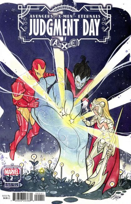 A.X.E.: Judgment Day A.X.E.: Judgment Day  |  Issue#2D | Year:2022 | Series:  | Pub: Marvel Comics | Peach Momoko Variant
