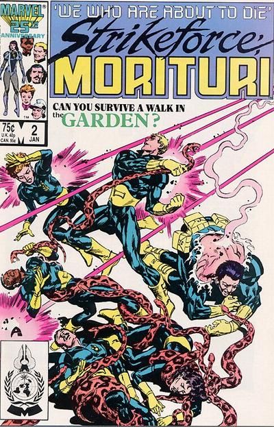 Strikeforce: Morituri The Garden |  Issue#2A | Year:1987 | Series: Strikeforce: Morituri | Pub: Marvel Comics | Direct Edition