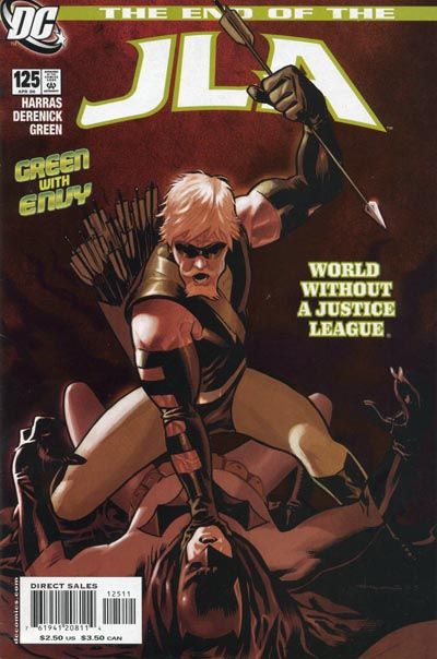 JLA World Without A Justice League, Mind Field |  Issue#125A | Year:2006 | Series: JLA | Pub: DC Comics | Direct Edition