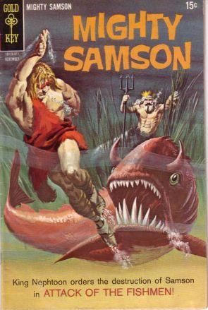 Mighty Samson Attack Of The Fisherman |  Issue#20 | Year:1969 | Series:  | Pub: Western Publishing Co. |