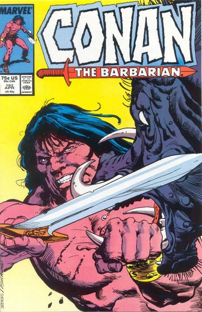 Conan the Barbarian, Vol. 1 Shedu |  Issue#193A | Year:1987 | Series: Conan | Pub: Marvel Comics |