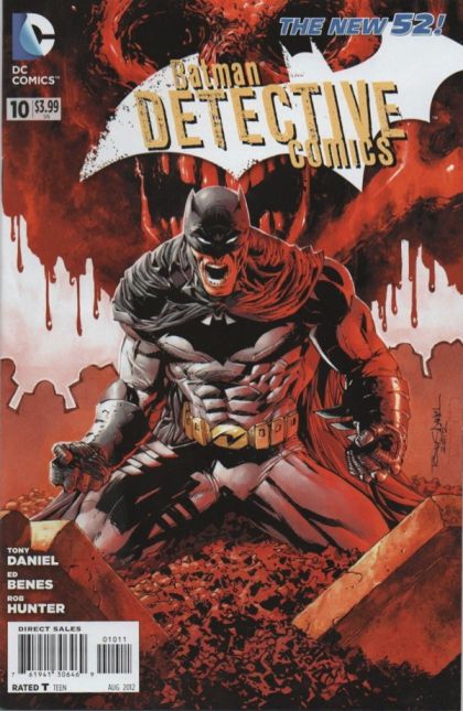 Detective Comics, Vol. 2 On The Brink / The Big Fall |  Issue#10A | Year:2012 | Series: Batman | Pub: DC Comics | Tony S. Daniel Regular
