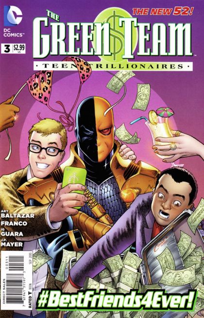The Green Team: Teen Trillionaires For the Right Price |  Issue#3A | Year:2013 | Series:  | Pub: DC Comics | Amanda Conner Regular Cover