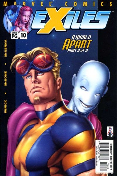 Exiles, Vol. 1 A World Apart, Part 3 |  Issue#10A | Year:2002 | Series: Exiles | Pub: Marvel Comics | Direct Edition