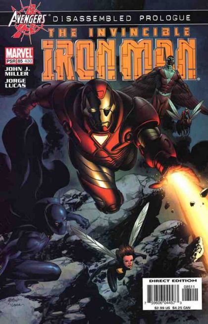 Iron Man, Vol. 3 Avengers Disassembled - Turf War, Part 2: Uninvited Guest |  Issue#85A | Year:2004 | Series: Iron Man | Pub: Marvel Comics | Direct Edition