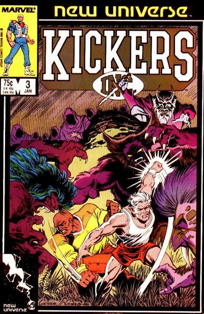 Kickers Inc. The Witches of Westchester |  Issue#3A | Year:1987 | Series: New Universe | Pub: Marvel Comics | Direct Edition