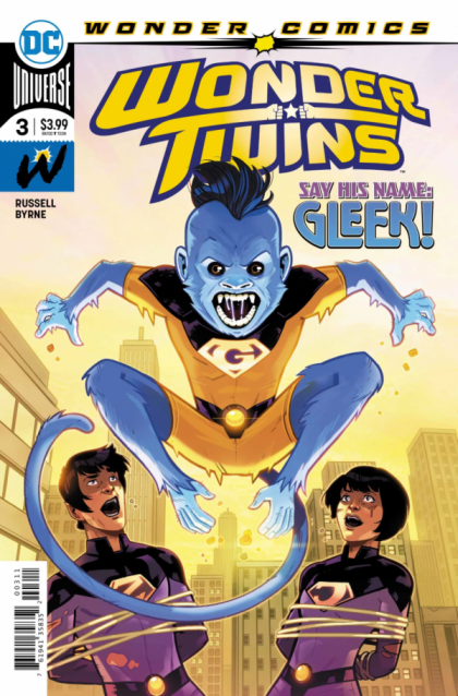 Wonder Twins Monkey Business |  Issue#3A | Year:2019 | Series:  | Pub: DC Comics | Regular Stephen Byrne Cover