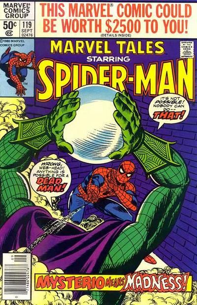 Marvel Tales, Vol. 2 Dead Man's Bluff |  Issue#119B | Year:1980 | Series: Spider-Man | Pub: Marvel Comics | Newsstand Edition