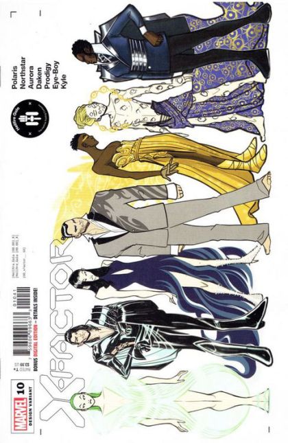 X-Factor, Vol. 4 Hellfire Gala - Finale |  Issue#10D | Year:2021 | Series:  | Pub: Marvel Comics | David Baldeón Design Variant