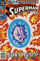 Action Comics, Vol. 1 Reign of the Supermen - Born Again |  Issue