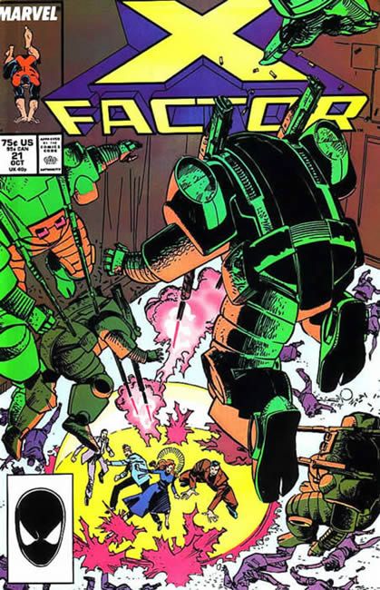 X-Factor, Vol. 1 For Every Action... |  Issue#21A | Year:1987 | Series: X-Factor | Pub: Marvel Comics | Direct Edition