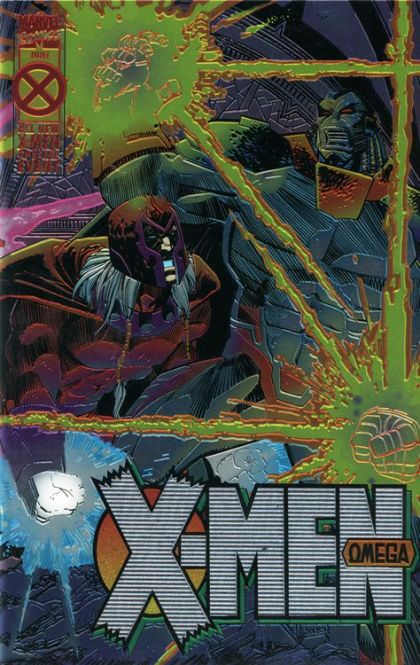 X-Men Omega Age of Apocalypse - ...Endings |  Issue#1A | Year:1995 | Series: X-Men | Pub: Marvel Comics | Direct Edition (Chromium Cover)