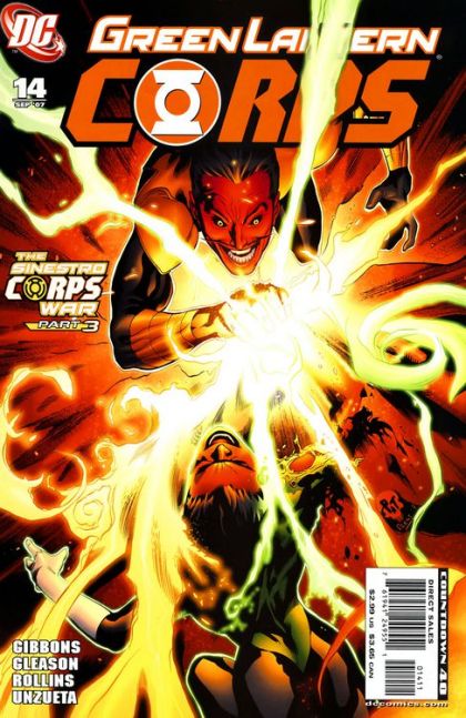 Green Lantern Corps, Vol. 1 The Sinestro Corps War - The Sinestro Corps War |  Issue#14A | Year:2007 | Series: Green Lantern | Pub: DC Comics | Patrick Gleason Regular