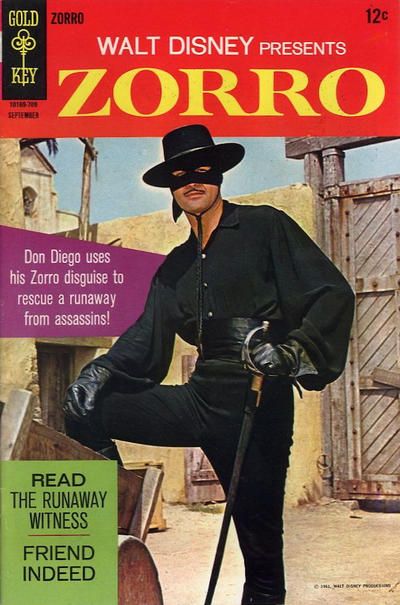 Zorro (Western Publishing Co.) The Runaway Witness; Friend Indeed |  Issue#7 | Year:1967 | Series: Zorro | Pub: Western Publishing Co. |