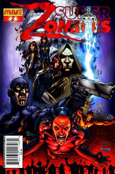 Super-Zombies  |  Issue#2B | Year:2009 | Series:  | Pub: Dynamite Entertainment | Mel Rubi Regular Cover