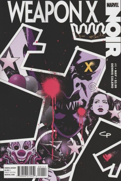 Weapon X Noir  |  Issue#1A | Year:2010 | Series:  | Pub: Marvel Comics | Cp Smith Regular Cover