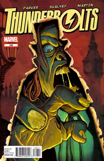 Thunderbolts, Vol. 1 The Ripper Tour |  Issue#166A | Year:2011 | Series: Thunderbolts | Pub: Marvel Comics | Direct Edition