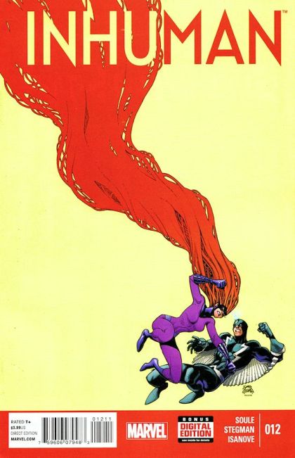 Inhuman Part 12: Disunion |  Issue#12A | Year:2015 | Series: Inhumans | Pub: Marvel Comics | Regular Ryan Stegman Cover