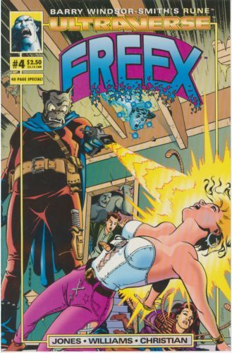 Freex Hounded |  Issue#4A | Year:1993 | Series:  | Pub: Malibu Comics | Direct Edition