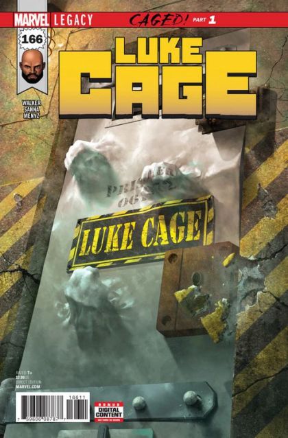 Luke Cage, Vol. 1 Caged, Part One |  Issue#166A | Year:2017 | Series:  | Pub: Marvel Comics | Regular Rahzzah Cover