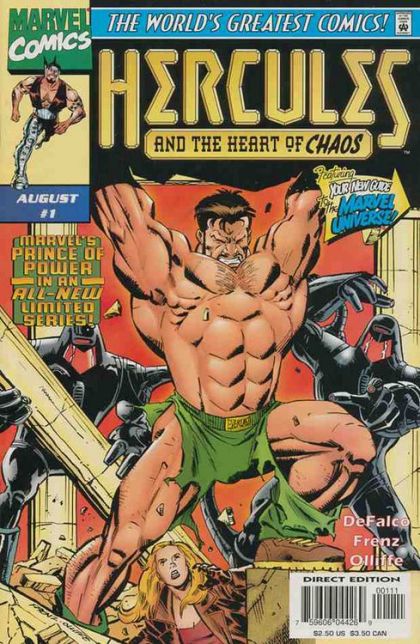 Hercules: And the Heart of Chaos Even An Immortal Can Die! |  Issue#1 | Year:1997 | Series:  | Pub: Marvel Comics |
