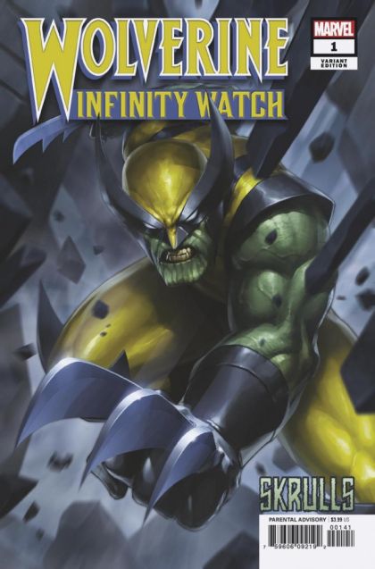 Wolverine: Infinity Watch  |  Issue#1D | Year:2019 | Series:  | Pub: Marvel Comics | Variant Jee Hyung Lee Skrulls Cover