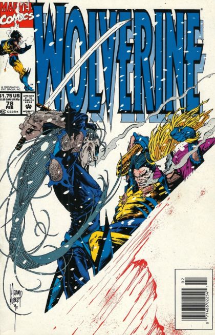 Wolverine, Vol. 2 Deathstalk: A Test Of Mettle |  Issue#78B | Year:1993 | Series: Wolverine | Pub: Marvel Comics |