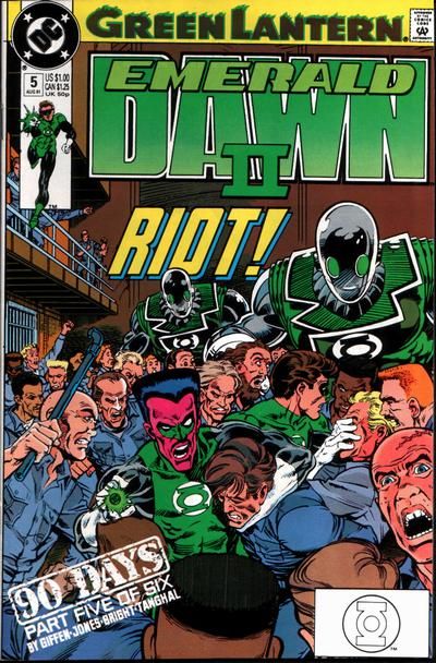 Green Lantern: Emerald Dawn II 90 Days, The Price of Power |  Issue#5A | Year:1991 | Series: Green Lantern | Pub: DC Comics | Direct Edition