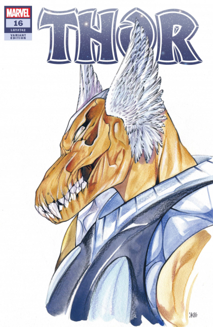 Thor, Vol. 6 Revelations, Part 2 |  Issue#16D | Year:2021 | Series:  | Pub: Marvel Comics | Peach Momoko Anime Variant