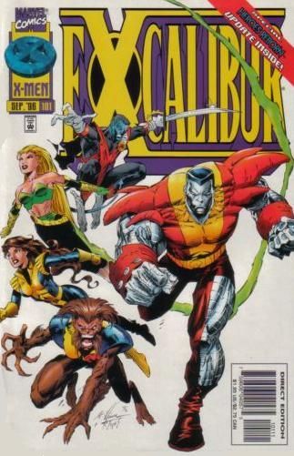 Excalibur, Vol. 1 Quiet |  Issue#101A | Year:1996 | Series: Excalibur | Pub: Marvel Comics | Direct Edition