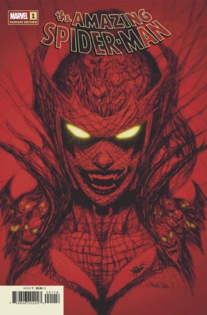 The Amazing Spider-Man, Vol. 6  |  Issue#1M | Year:2022 | Series: Spider-Man | Pub: Marvel Comics | Patrick Gleason Variant