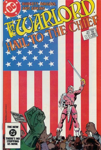 Warlord, Vol. 1 Hail to the Chief / The Floating Palace |  Issue#84A | Year:1984 | Series: Warlord | Pub: DC Comics | Direct Edition