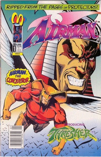 Airman Shall The Sea Give Up Her Secrets? |  Issue#1B | Year:1993 | Series:  | Pub: Marvel Comics | Newsstand Edition