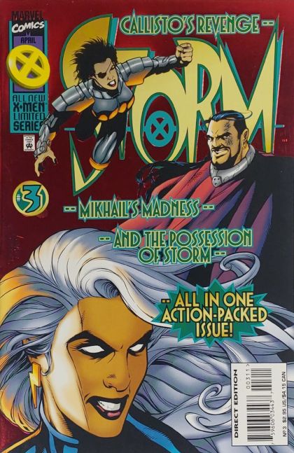 Storm, Vol. 1 The Tinderbox of a Heart |  Issue#3A | Year:1996 | Series: Storm | Pub: Marvel Comics | Direct Edition