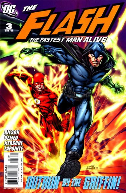 The Flash: The Fastest Man Alive, Vol. 1 Lightning in a Bottle, Part 3: Night of the Griffin |  Issue#3A | Year:2006 | Series: Flash | Pub: DC Comics | Ken Lashley Regular