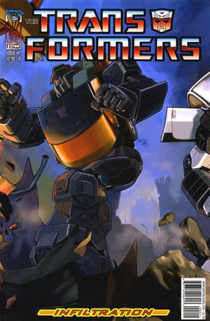 Transformers: Infiltration Infiltration |  Issue#2A | Year:2006 | Series: Transformers | Pub: IDW Publishing | Cover A (Su Cover)