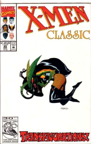 X-Men Classic Transfigurations! |  Issue#69A | Year:1992 | Series: X-Men | Pub: Marvel Comics | Direct Edition
