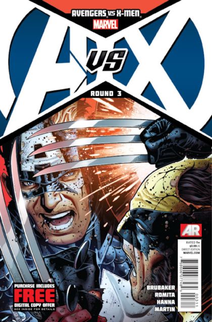 Avengers vs. X-Men Avengers vs. X-Men - Round 3 |  Issue#3A | Year:2012 | Series: Avengers | Pub: Marvel Comics | Jim Cheung Regular