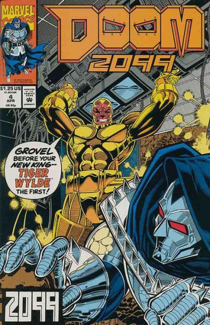 Doom 2099, Vol. 1 Fire Answers Fire |  Issue#4A | Year:1993 | Series:  | Pub: Marvel Comics | Direct Edition