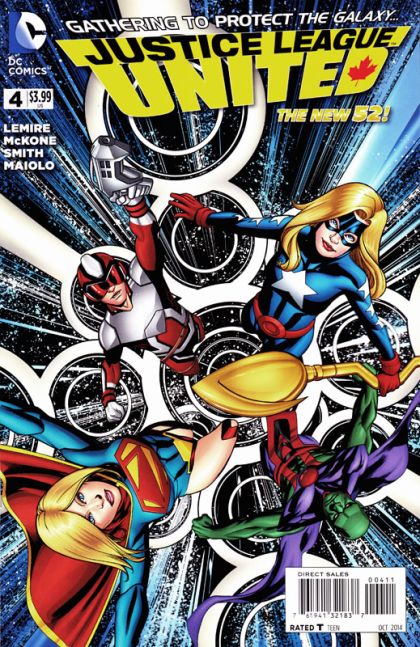 Justice League United Justice League Canada, Conclusion |  Issue#4A | Year:2014 | Series: Justice League | Pub: DC Comics | Mike McKone Regular