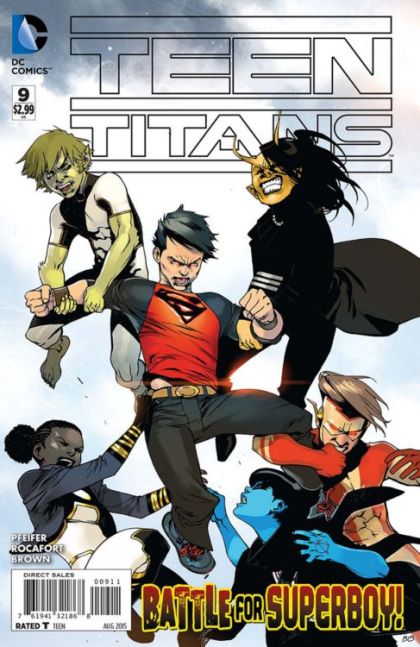 Teen Titans, Vol. 5 Rogue Targets, Part 1 |  Issue#9A | Year:2015 | Series: Teen Titans | Pub: DC Comics | Bengal Regular Cover