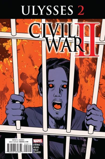 Civil War II: Ulysses  |  Issue#2A | Year:2016 | Series:  | Pub: Marvel Comics | Regular Francesco Francavilla Cover