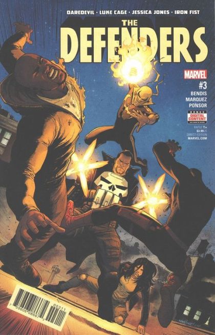 The Defenders, Vol. 5  |  Issue#3A | Year:2017 | Series:  | Pub: Marvel Comics | David Marquez Regular Cover