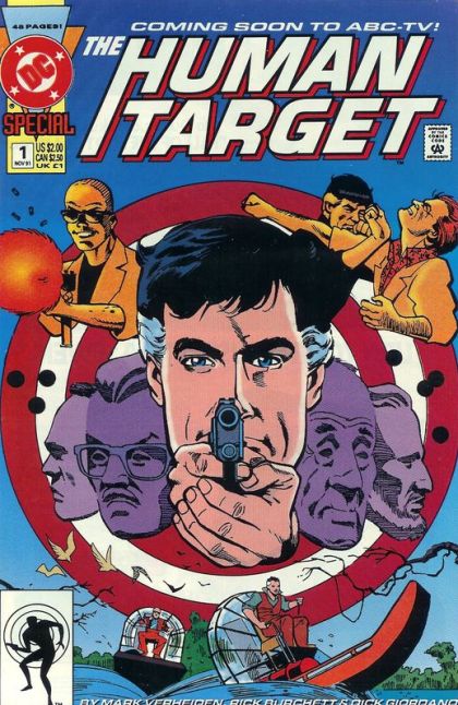 Human Target, Vol. 1 The Mack Attack Contract |  Issue#1A | Year:1991 | Series: Human Target | Pub: DC Comics | Direct Edition