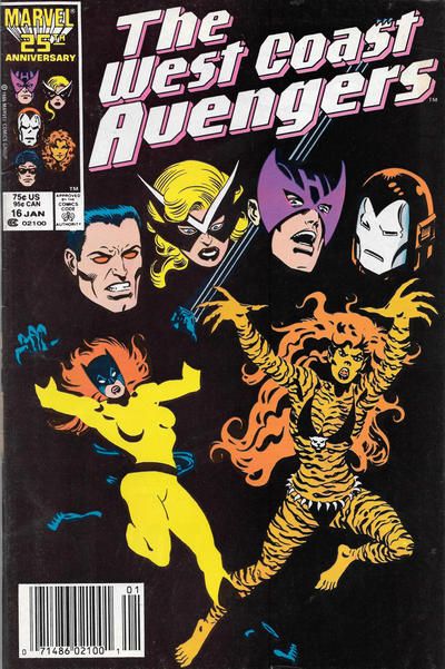 The West Coast Avengers, Vol. 2 The Dive |  Issue#16B | Year:1986 | Series:  | Pub: Marvel Comics |