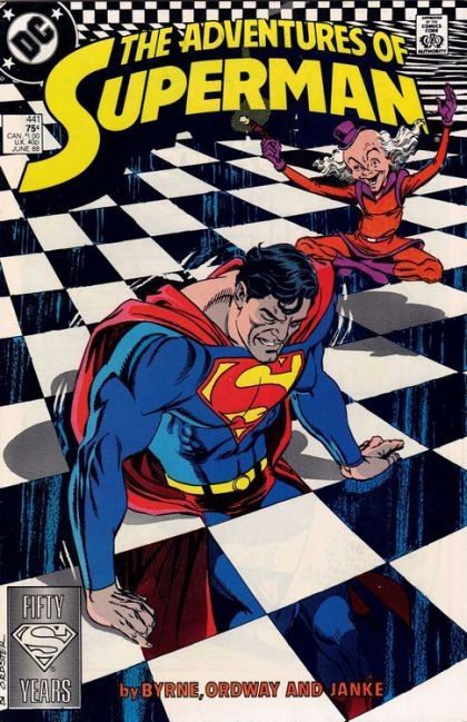 The Adventures of Superman The Tiny Terror Of Tinseltown |  Issue#441A | Year:1988 | Series: Superman | Pub: DC Comics | Direct Edition