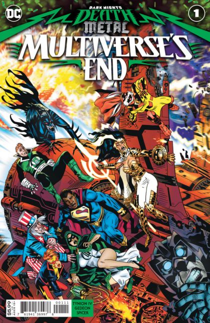 Dark Nights: Death Metal: Multiverse's End Multiverse's End |  Issue#1A | Year:2020 | Series:  | Pub: DC Comics | Regular Michael Golden Cover